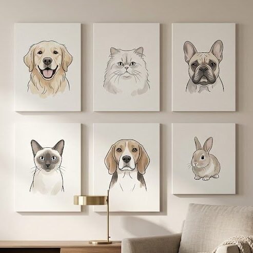 From Photo to Art: The Technical Precision Behind Your Pet’s Portrait