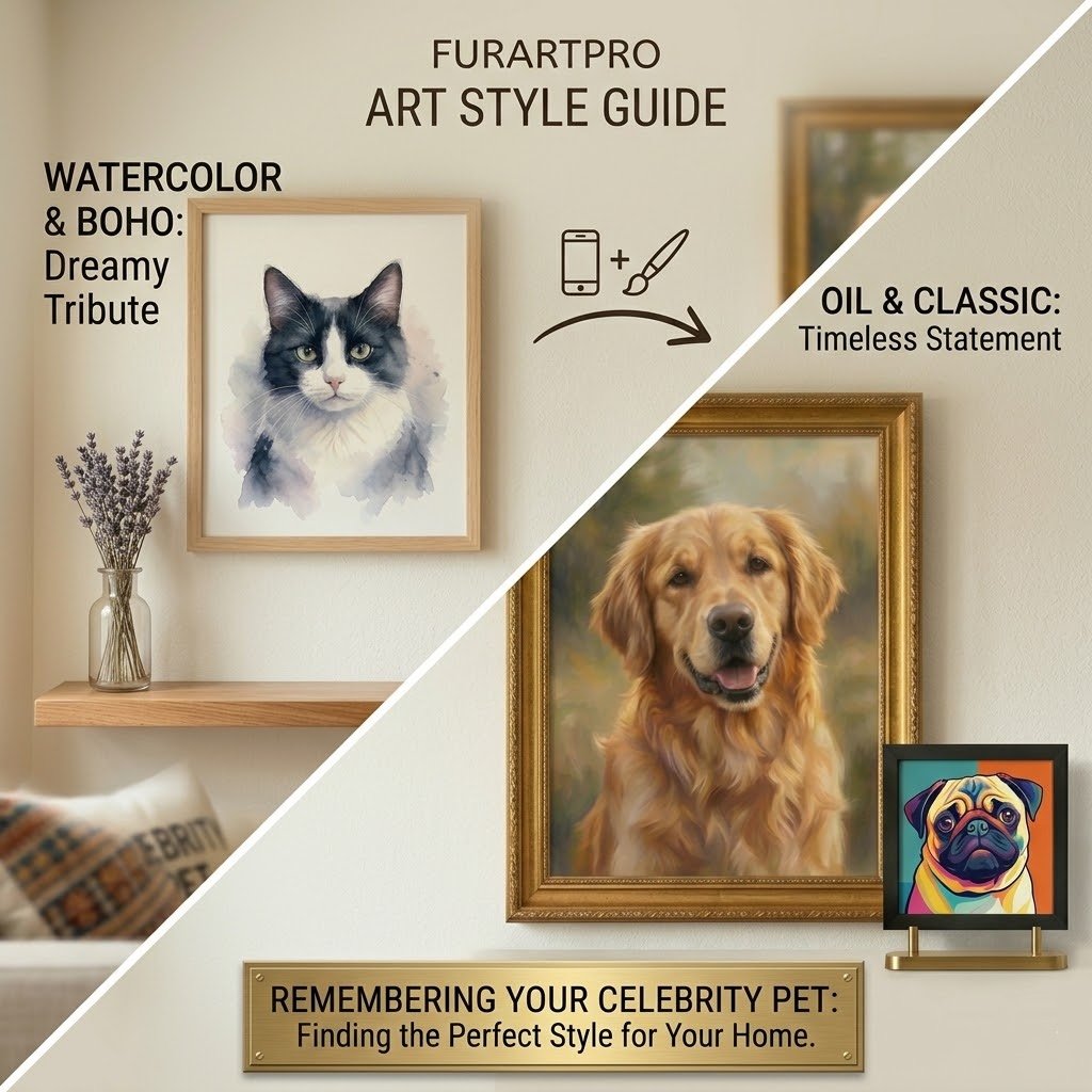 What Art Style Should Your Pet Portrait Be? A Style Guide for Every Home (2026)