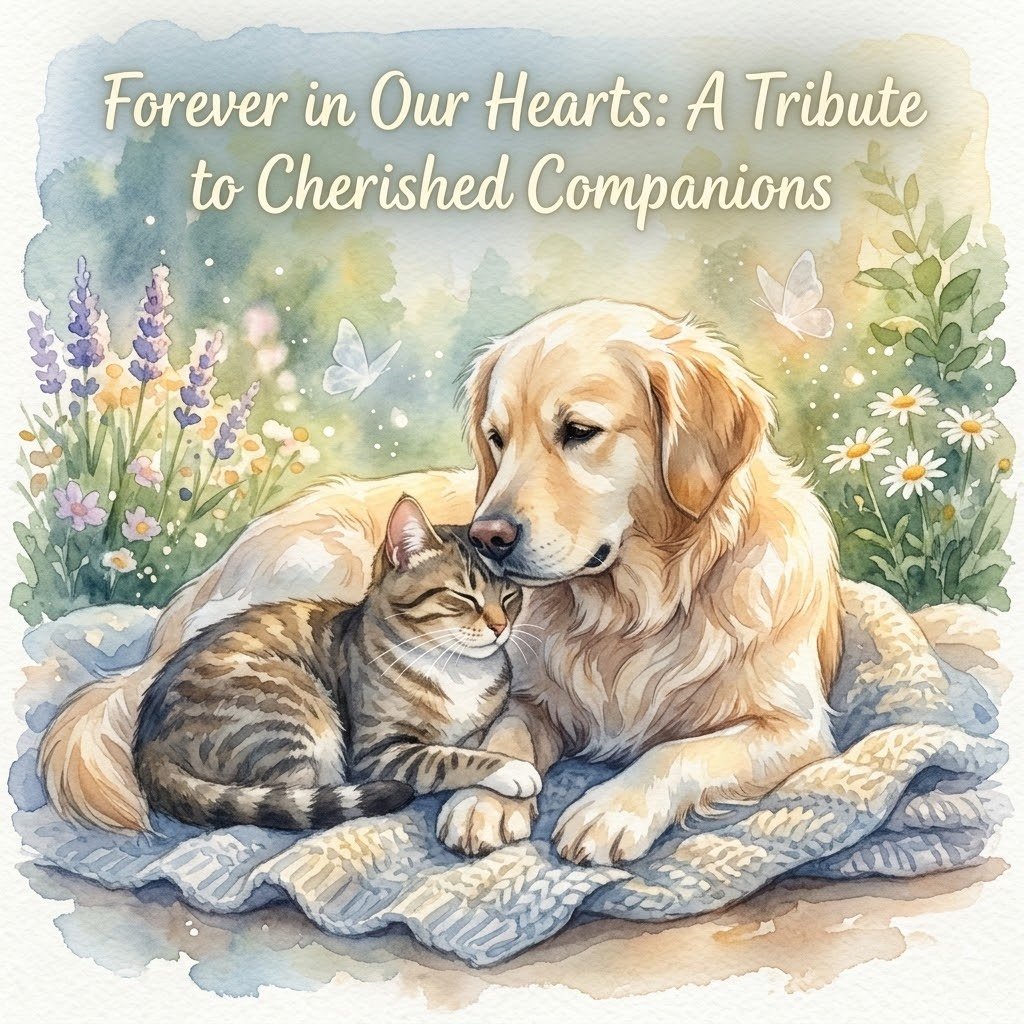 Pet Memorial Gifts That Actually Mean Something: How a Custom Portrait Keeps Them Close