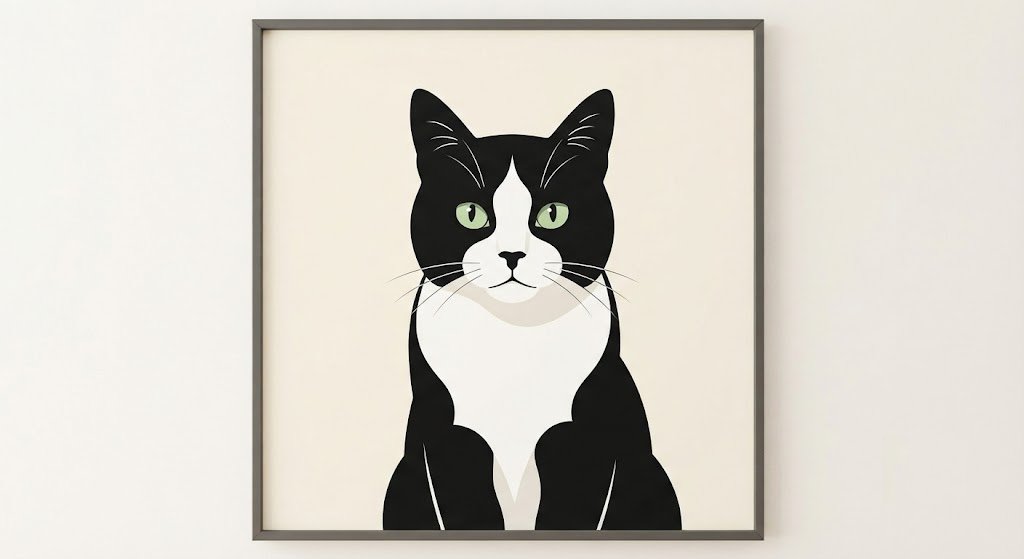 Modern Minimalist Pet Portraits: Why Less Is More for Your Walls